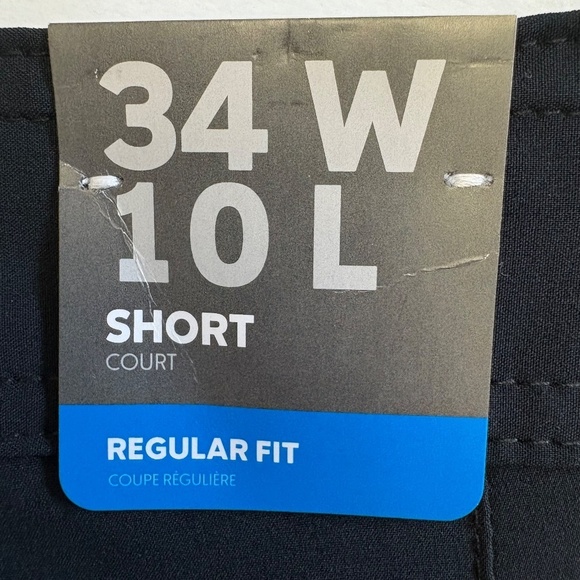 Columbia Men's Tech Shorts, Stretch Fabric, 10 Inch Inseam, Waist 34, Black, NWT - Picture 6 of 16